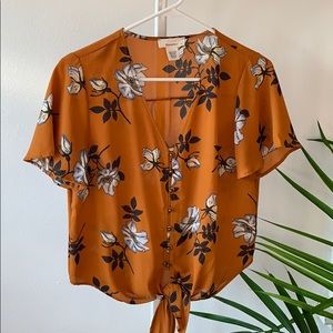 Urban Romantics Blouse/Crop Top Size S